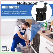 MOILYMY Hammer Drill Switch, Control Component Plastic Power Tool Switch, Durable Replacement Part R
