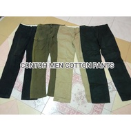 Men Cotton pants/jeans (Seluar bundle lelaki)