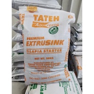 ▦Tateh Aquafeeds Premium Extrusink 1Kg Tilapia Starter Sinking Feeds Hito Milkfish Koi