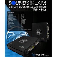 SOUNDSTREAM TRP.A502 2-Channel High Power Class AB Amplifier - 50Wx2@4ohm / 60Wx2@2ohm