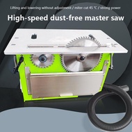 220V Electric Dust-Free  Saw Table Saw Carpenter's Push Sliding Table Saw Brushless Silent Saw Woodworking Cutting Saw