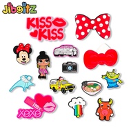 Jibbitz cross charms cross Accessories Shoes Flower cross Accessories Anime Cartoon All-Match Shoes 