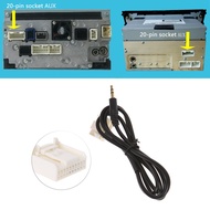 CAMRY 3.5mm 20 Pin AUX Jack Audio Converter Cable For Toyota Toyota CD Player