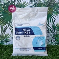 1 Kg Baja Foliar NOVA FERTI-K61 Everris 0-0-61 / Biosyn Marketing / Semburan / Fertilizer / Spray / 