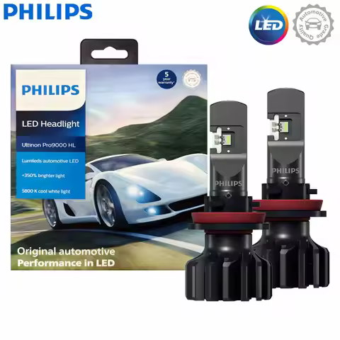Philips Ultinon Pro9000 Gen2 LED H8 H11 H16 Fog Light +350% Bright 5800K White Head Lamps Lumileds L
