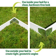 【UII MALL】<br>Adjustable Raised Bed Corners DIY Garden Bed Corners Bend to Any Angle Use with Any Lu