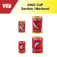 King Cup Sardine 155g / Sardine 425g / Mackerel 155g / Mackerel 425g
