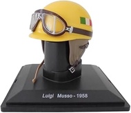 OPO 10 - Formula 1 Helmet Compatible with Ferrari F1: Luigi Musso 1958-1/5 Scale - CAS60