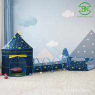 Children's Tent Set Ocean Ball Pool Tunnel Indoor Game House Baby Play House 2D5B JV2U