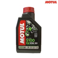 น้ำมันเครื่อง Motul 5100 10W-40/10W-50 น้ำมันเครื่องมอเตอร์ไซค์ มาตรฐานJASO MA2