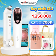 Máy hút mụn đầu đen tích hợp CAMERA SOI DA Maxcare Max666PRO phiên bản cao cấp Kết nối App Zoom X20