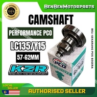 KOZI KZR PCO CAMSHAFT LC135 Y15 RACING PCO CAM CAMSHAFT 57MM-62MM PERFORMAMCE ORI KZR