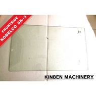 [ORI] Excavator Kobelco SK200-3 SK120-3 SK100-3 Mark 3 Cabin Frontside Mirror Frame Glasses Cermin M