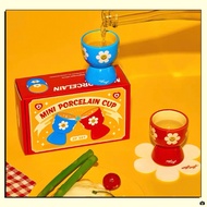 Wigglewiggle Ceramic Small Wine Glass Household High-Value White Wine Glass Shochu Glass One Sip Min