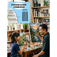 VERY ready-to-use painting canvas, white painting canvas, painting canvas for assignments, painting 