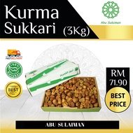 3kg Kurma Sukkari Sukkari dates