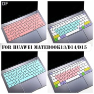 [COD] Laptop Silicone Keyboard Cover Protector For HUAWEI Magicbook 14 / Matebook13 D15 / Matebook 1