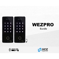 [SYNCHRONISED OPENING!!] WEZPRO Door &amp; Gate Bundle | Hoz Digital Lock