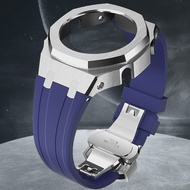 Gen4 Mod Kit สําหรับ GA2100 กรอบโลหะ Casioak การปรับเปลี่ยน GEN4 รุ่นยางนาฬิกาสายสแตนเลส GA 2100/211