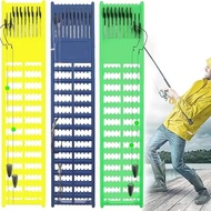 Fishing Hooks Board Multi-spec assist hook Plastic barang pancing tempat fishing hook holder fishing