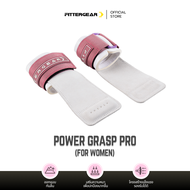 FITTERGEAR : POWER GRASP COWHIDE FOR WOMEN ถุงมือยกน้ำหนัก ออกกำลังกาย ปกป้องฝ่ามือ พยุงข้อมือ สำหรั