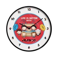 【六人行】Q版人物時鐘/ LIFE IS BETTER WITH FRIENDS