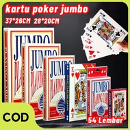 Jumbo Poker Cards/54 Sheets 28x20CM/37*26CM Jumbo Poker Cards/9/16 Times Big Poker Cards Fun Wedding