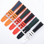 Aaa Soft Rubber Watch Strap 20mm Suitable for rolex Daytona GMTOMEGA Speedmaster Planet AT150