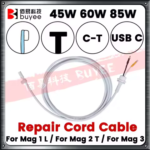 1PC Laptop Repair Cable 45W 60W 85W Adapter Cord Cable For Macbook Air Pro Magnetic AC/DC T/L Power 