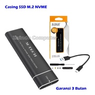 CASE SSD ENSURE CASING SSD M2 NVME M-TECH USB 3.1 TO M.2 NVME M-TECH CASING SSD M.2 NVME USB3.1 ENCL