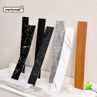 MERLYMALL Floor Tile Sticker, Living Room Windowsill Skirting Line, Home Decor Waterproof PVC Marble Grain Corner Wallpaper
