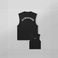Gymshark Cotton Vest Mens Fitness Training Running Riding T-shirt Summer Comfortable Sweat-wicking M