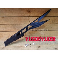 Penutup Rantai Chain Cover rantaic hain case Yamaha Y15 Y15ZR V1 V2 Y16 Y16ZR Carbon Arm Alloy Atau 