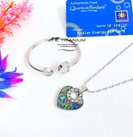 [ PROMO TERBARU ] 1 SET KALUNG PENDANT KESEHATAN / KALUNG + GELANG ASLI 100% ORIGINAL MCI LSW 2 SHEL