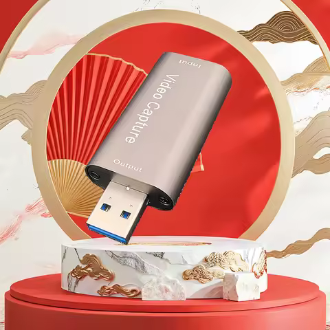 4K 1080P HDMI-Compatible USB 2.0 USB 3.0 Video Capture Card Game Recording Box for Youtube OBS Live 