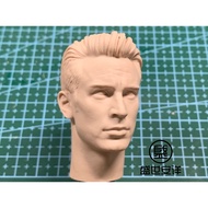 1/6 Soldier Accessories Captain America Captain America Team Chris Evans Reunion 4 Back Head Carving
