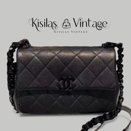 Chanel Caviar so black