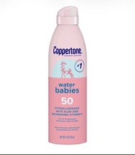 Coppertone water babies SPF 50 170g best before 08/2026