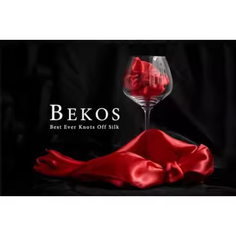 Best Ever Knots Off Silk (BEKOS) By Jeff McBride Gimmicks Illusions Professional Magician Accessorie