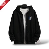 Naruto FREE SHIPPING ANIME HOODIE - ZIPPER ATTACK ON TITAN SHINGEKI NO KYOJIN AOT SNK - MENS SWITER 