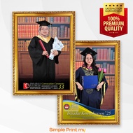 🔥READY STOCK🔥A3 Gold Frame Photo | Frame Gambar Dinding Rumah