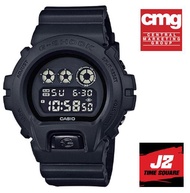 Gshock ประกันศูนย์ กับ G-SHOCK DW-6900BB-1D DW-6900 series สีดำล้วน กันน้ำ นาฬิกาแฟชั่น อุปกรณ์ครบทุกอย่างพร้อมใบรับประกัน CMG ประหนึ่งซื้อจากห้าง