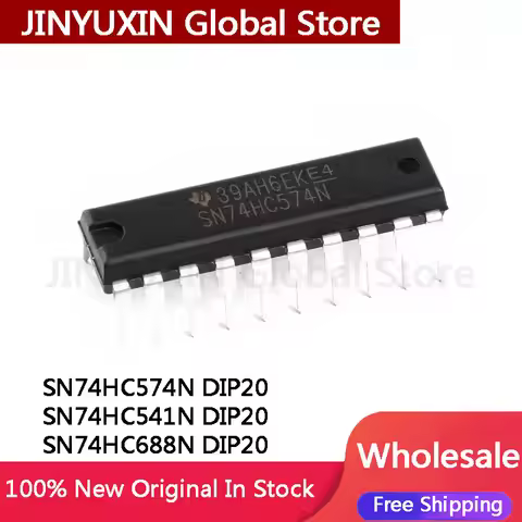 10Pcs SN74HC574N SN74HC574 74HC574N SN74HC541N SN74HC541 74HC541N SN74HC688N SN74HC688 74HC688N DIP2