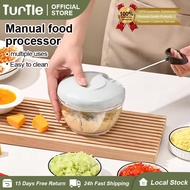 TurTle 1Pc Manual Chopper Manual Food Chopper/ Garlic Chopper/ Shredder/ Meat Mincer food processor
