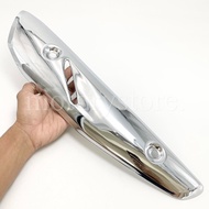 HONDA DASH110 2 FI - MUFFLER PROTECTOR REAR (CHROME) EXHAUST COVER EKZOS DASH2FI DASH2 FI DASH 110 F