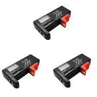 3X BT-168D Battery Tester Digital Battery Tester Battery Capacity Tester BT168D Tester for AA/AAA/C/