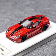 1: 64 DMH Ferrari 599 GTO Supercar Resin Closed Car Model