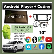 Android Player With Casing For Honda CRV 2012-2016 (canbus-10 inch)