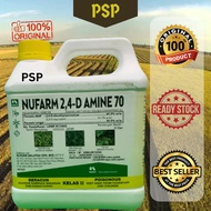 4L AMINE 70 NUFARM /RacunRumpai 2,4-D/Rumput para/Keladi agas/Rumpai Herbicide/Setawar/Akar Ruas-rua