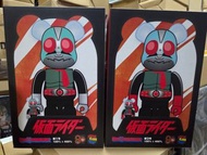 MEDICOM BEARBRICK 100% ＆ 400% KAMEN RIDER 幪面超人 新1號 新2號